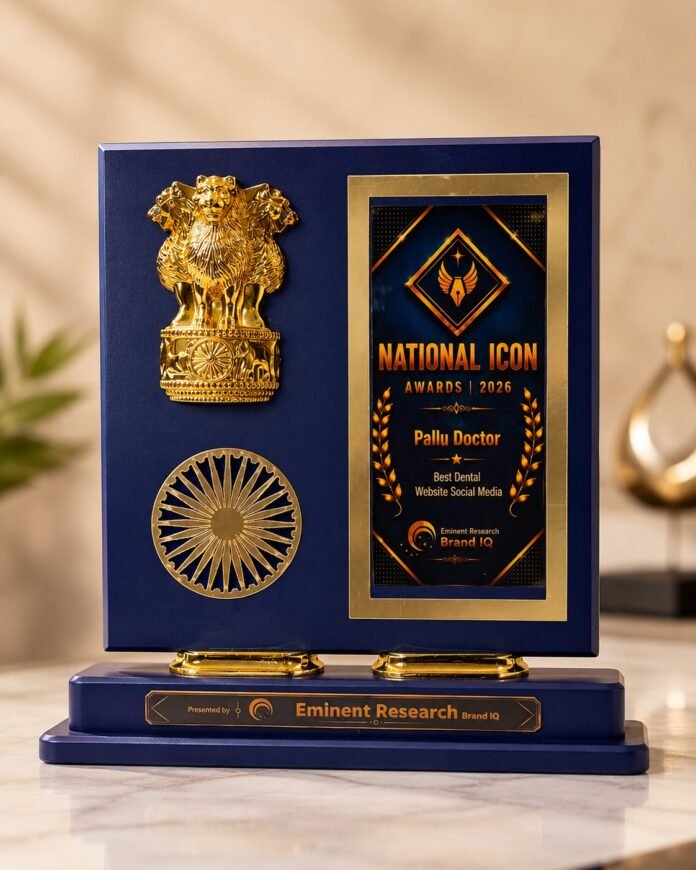 Pallu Doctor Wins Best YouTuber Award for Inspiring Millions Through Dental Education